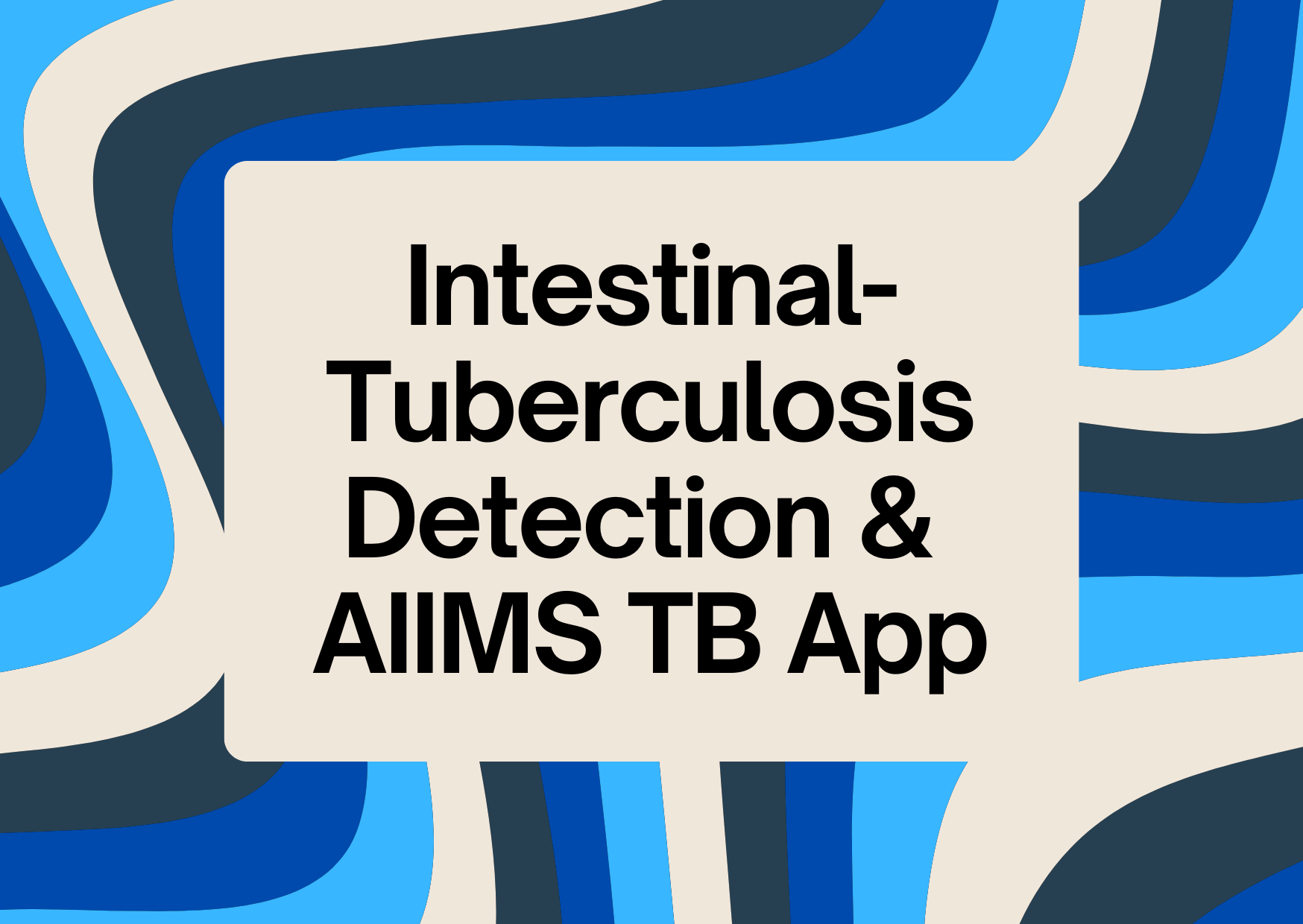 AIIMS Tuberculosis Detection cover